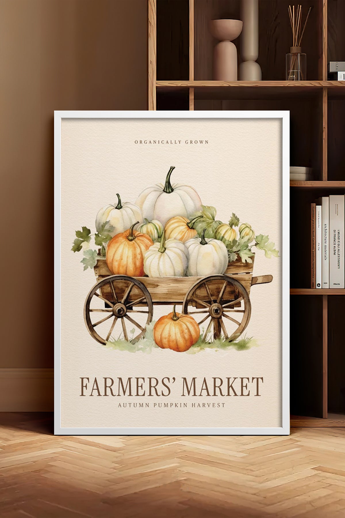HOMEPACK Ahşap Çerçeveli Tablo Çerçeveli Poster Sanatsal Modern Duvar Dekoru BEK-8284