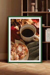 HOMEPACK Ahşap Çerçeveli Tablo Çerçeveli Poster Sanatsal Modern Duvar Dekoru BEK-8286