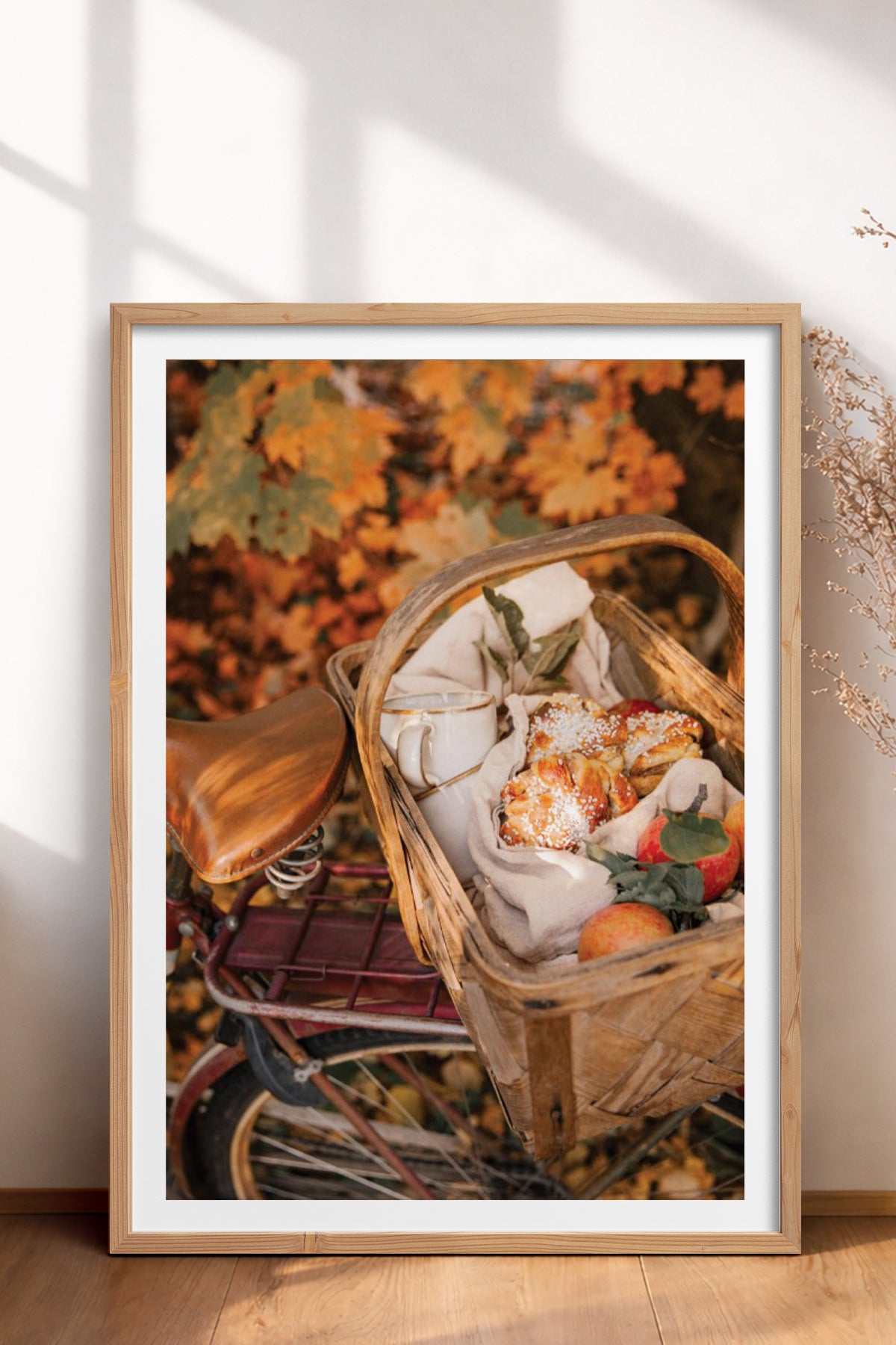 HOMEPACK Ahşap Çerçeveli Tablo Çerçeveli Poster Sanatsal Modern Duvar Dekoru BEK-8289
