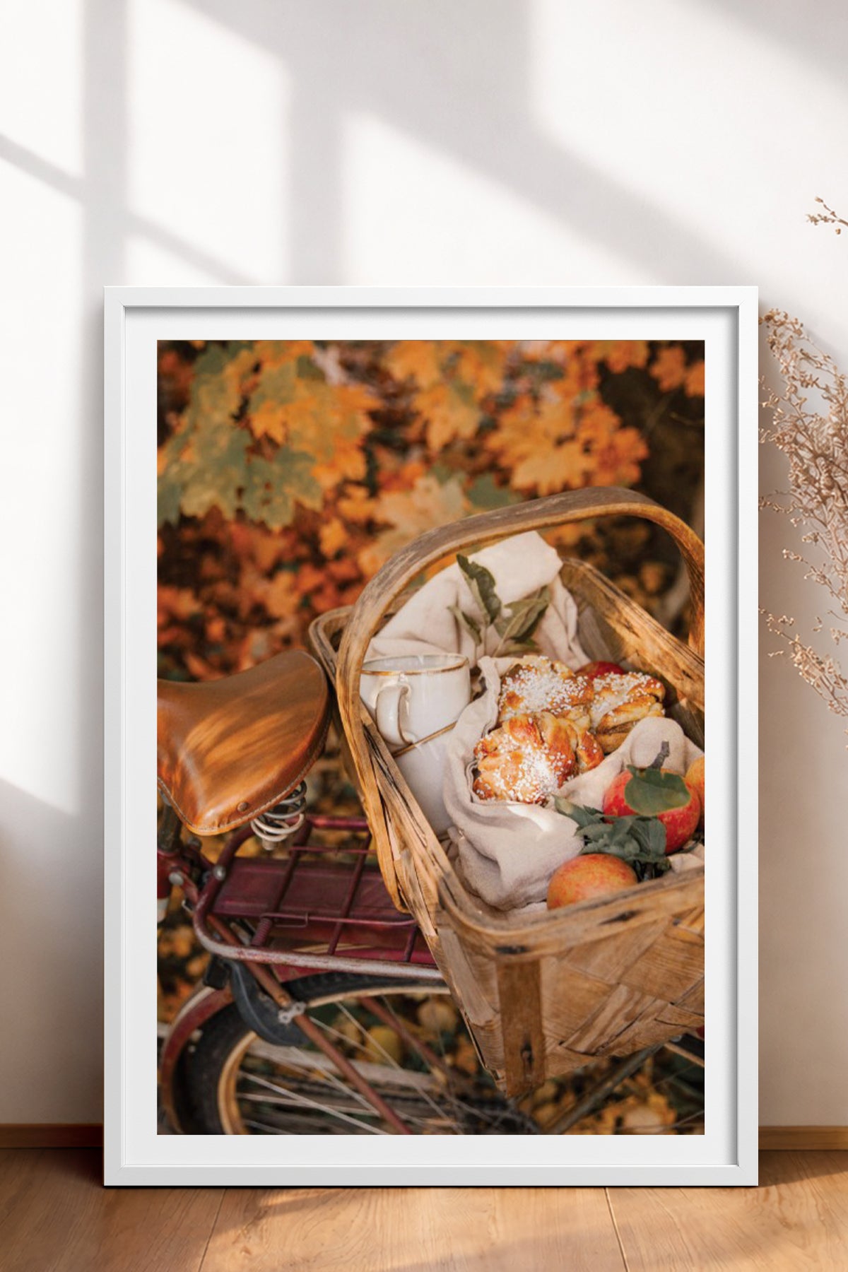 HOMEPACK Ahşap Çerçeveli Tablo Çerçeveli Poster Sanatsal Modern Duvar Dekoru BEK-8289