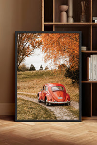 HOMEPACK Ahşap Çerçeveli Tablo Çerçeveli Poster Sanatsal Modern Duvar Dekoru BEK-8290