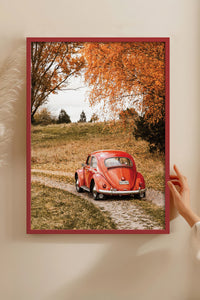 HOMEPACK Ahşap Çerçeveli Tablo Çerçeveli Poster Sanatsal Modern Duvar Dekoru BEK-8290