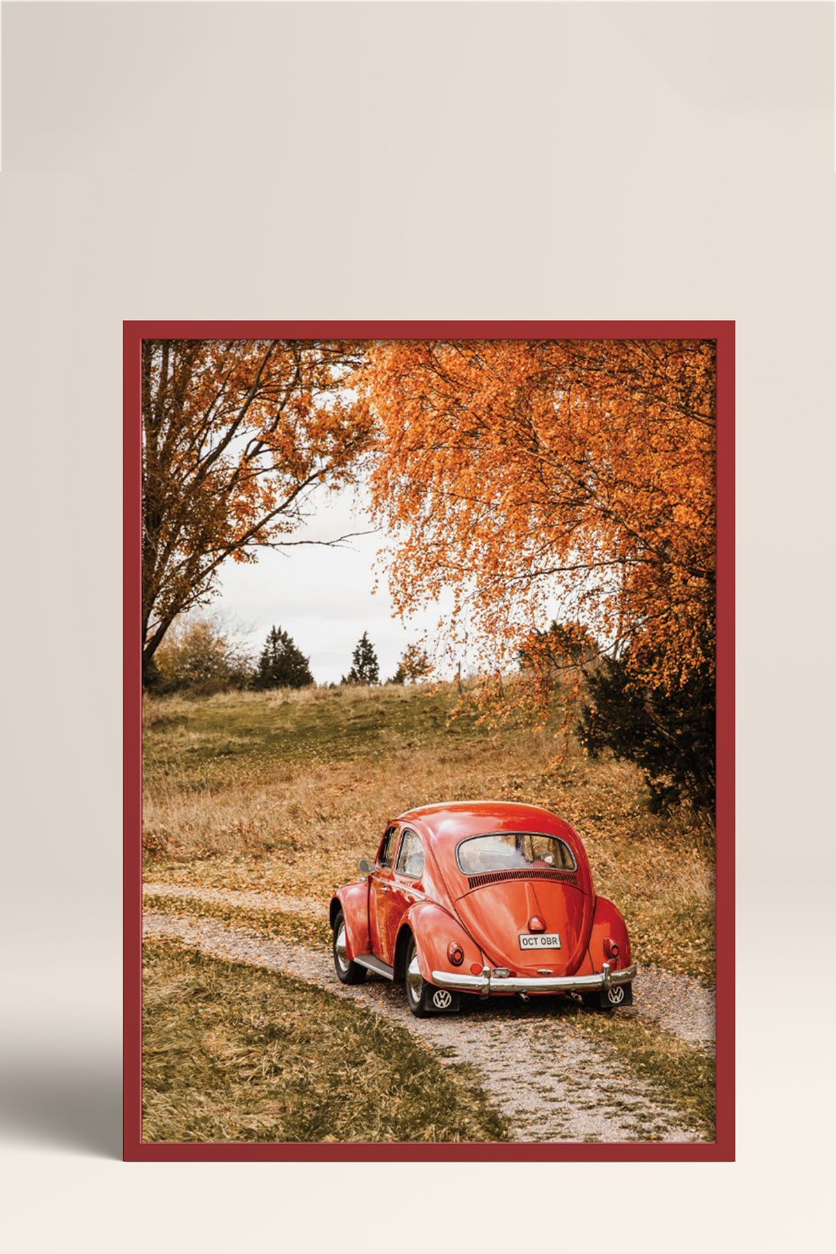 HOMEPACK Ahşap Çerçeveli Tablo Çerçeveli Poster Sanatsal Modern Duvar Dekoru BEK-8290