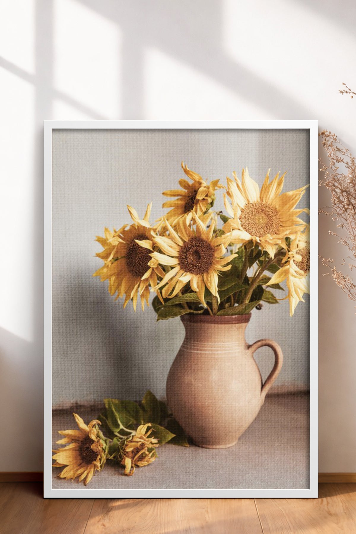 HOMEPACK Ahşap Çerçeveli Tablo Çerçeveli Poster Sanatsal Modern Duvar Dekoru BEK-8292
