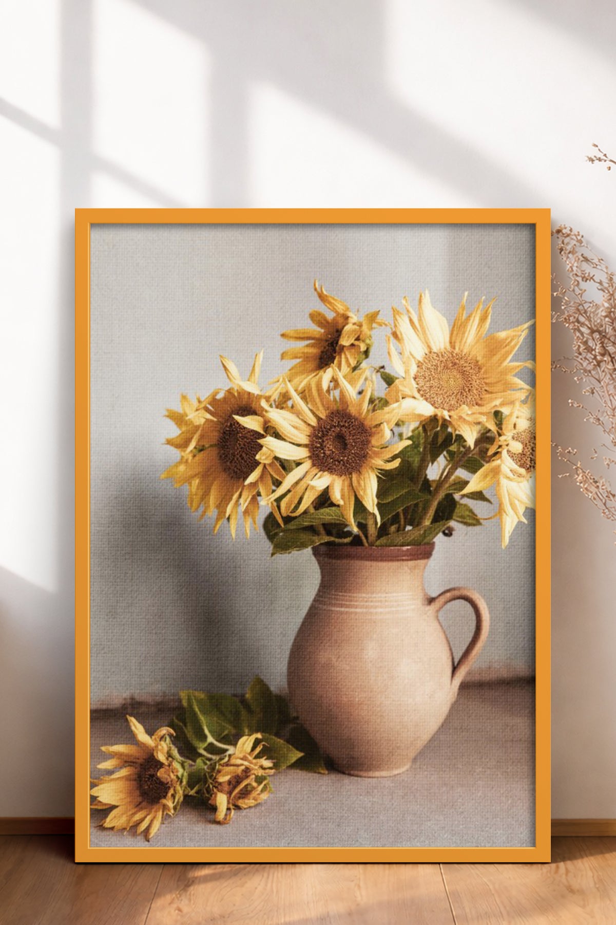HOMEPACK Ahşap Çerçeveli Tablo Çerçeveli Poster Sanatsal Modern Duvar Dekoru BEK-8292