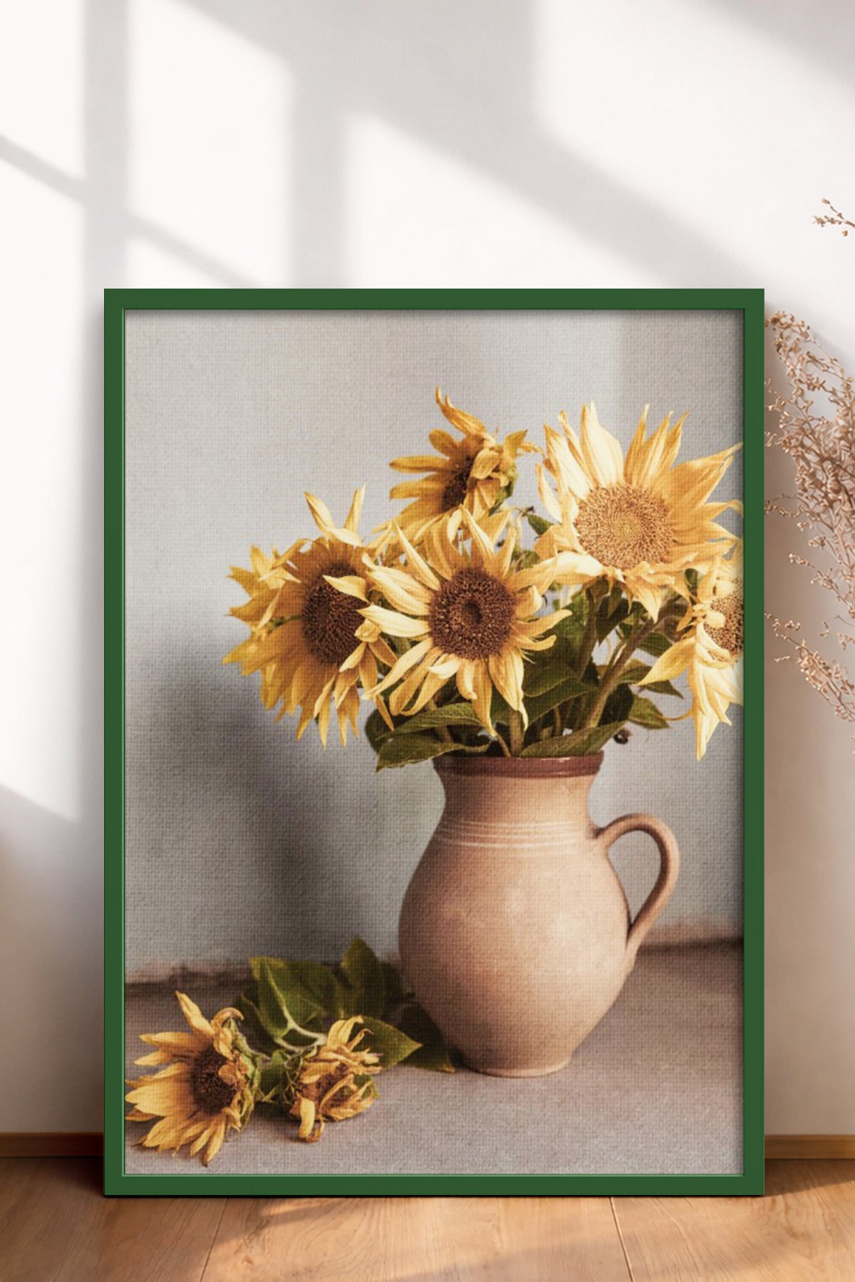 HOMEPACK Ahşap Çerçeveli Tablo Çerçeveli Poster Sanatsal Modern Duvar Dekoru BEK-8292