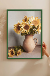 HOMEPACK Ahşap Çerçeveli Tablo Çerçeveli Poster Sanatsal Modern Duvar Dekoru BEK-8292