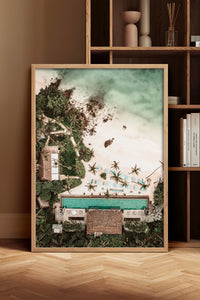 HOMEPACK Ahşap Çerçeveli Tablo Çerçeveli Poster Sanatsal Modern Duvar Dekoru BEK-8293