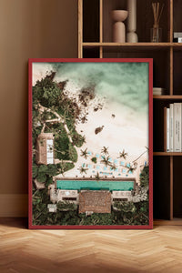 HOMEPACK Ahşap Çerçeveli Tablo Çerçeveli Poster Sanatsal Modern Duvar Dekoru BEK-8293