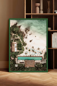 HOMEPACK Ahşap Çerçeveli Tablo Çerçeveli Poster Sanatsal Modern Duvar Dekoru BEK-8293