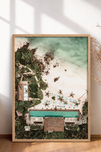 HOMEPACK Ahşap Çerçeveli Tablo Çerçeveli Poster Sanatsal Modern Duvar Dekoru BEK-8293