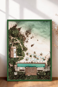 HOMEPACK Ahşap Çerçeveli Tablo Çerçeveli Poster Sanatsal Modern Duvar Dekoru BEK-8293