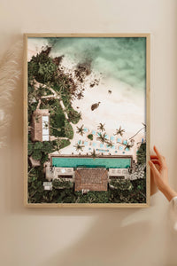 HOMEPACK Ahşap Çerçeveli Tablo Çerçeveli Poster Sanatsal Modern Duvar Dekoru BEK-8293