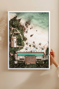 HOMEPACK Ahşap Çerçeveli Tablo Çerçeveli Poster Sanatsal Modern Duvar Dekoru BEK-8293