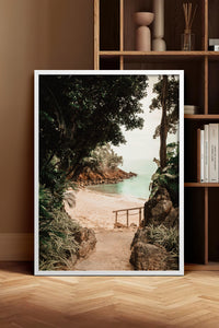 HOMEPACK Ahşap Çerçeveli Tablo Çerçeveli Poster Sanatsal Modern Duvar Dekoru BEK-8294