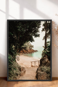 HOMEPACK Ahşap Çerçeveli Tablo Çerçeveli Poster Sanatsal Modern Duvar Dekoru BEK-8294