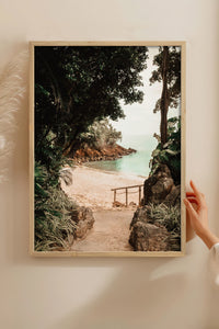 HOMEPACK Ahşap Çerçeveli Tablo Çerçeveli Poster Sanatsal Modern Duvar Dekoru BEK-8294