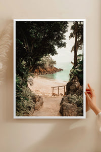 HOMEPACK Ahşap Çerçeveli Tablo Çerçeveli Poster Sanatsal Modern Duvar Dekoru BEK-8294