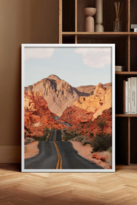 HOMEPACK Ahşap Çerçeveli Tablo Çerçeveli Poster Sanatsal Modern Duvar Dekoru BEK-8295