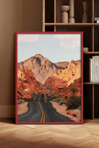HOMEPACK Ahşap Çerçeveli Tablo Çerçeveli Poster Sanatsal Modern Duvar Dekoru BEK-8295
