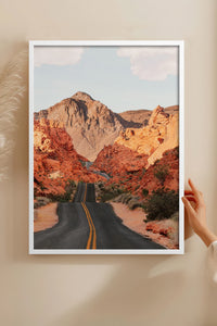 HOMEPACK Ahşap Çerçeveli Tablo Çerçeveli Poster Sanatsal Modern Duvar Dekoru BEK-8295