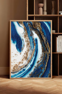 HOMEPACK Ahşap Çerçeveli Tablo Çerçeveli Poster Sanatsal Modern Duvar Dekoru BEK-8296
