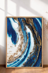 HOMEPACK Ahşap Çerçeveli Tablo Çerçeveli Poster Sanatsal Modern Duvar Dekoru BEK-8296