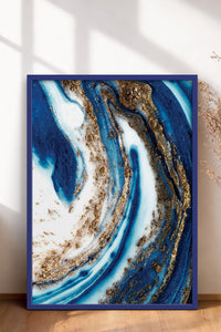HOMEPACK Ahşap Çerçeveli Tablo Çerçeveli Poster Sanatsal Modern Duvar Dekoru BEK-8296