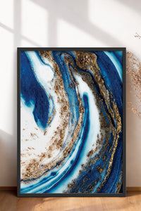 HOMEPACK Ahşap Çerçeveli Tablo Çerçeveli Poster Sanatsal Modern Duvar Dekoru BEK-8296