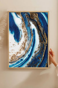 HOMEPACK Ahşap Çerçeveli Tablo Çerçeveli Poster Sanatsal Modern Duvar Dekoru BEK-8296