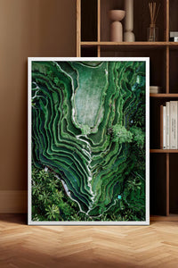 HOMEPACK Ahşap Çerçeveli Tablo Çerçeveli Poster Sanatsal Modern Duvar Dekoru BEK-8297