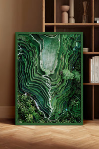 HOMEPACK Ahşap Çerçeveli Tablo Çerçeveli Poster Sanatsal Modern Duvar Dekoru BEK-8297