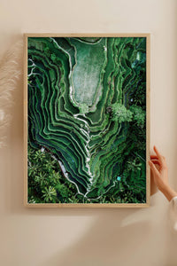 HOMEPACK Ahşap Çerçeveli Tablo Çerçeveli Poster Sanatsal Modern Duvar Dekoru BEK-8297