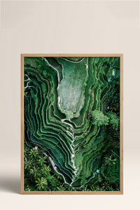 HOMEPACK Ahşap Çerçeveli Tablo Çerçeveli Poster Sanatsal Modern Duvar Dekoru BEK-8297