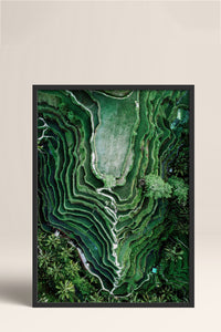 HOMEPACK Ahşap Çerçeveli Tablo Çerçeveli Poster Sanatsal Modern Duvar Dekoru BEK-8297