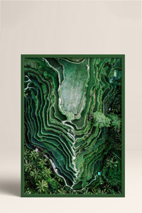 HOMEPACK Ahşap Çerçeveli Tablo Çerçeveli Poster Sanatsal Modern Duvar Dekoru BEK-8297