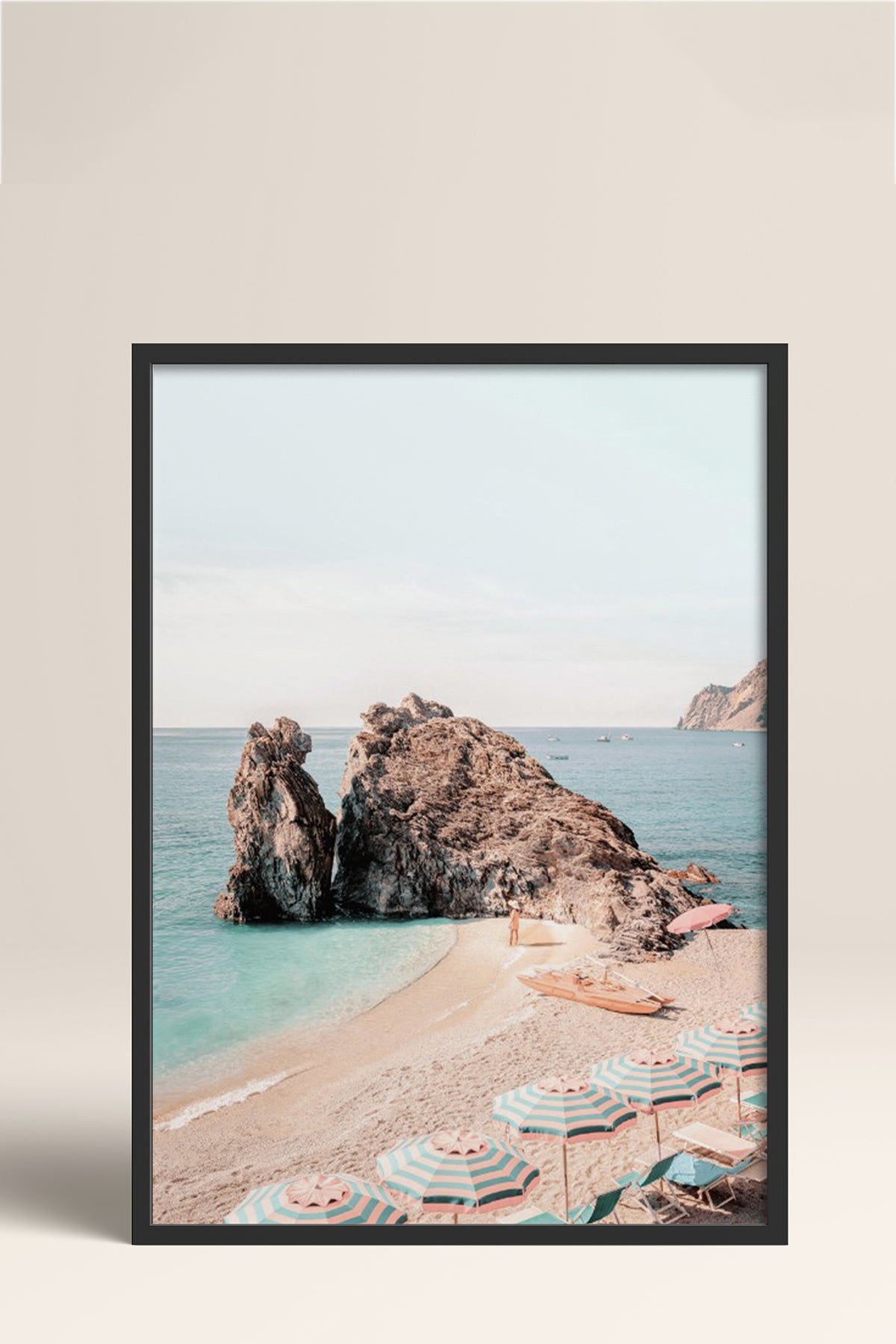 HOMEPACK Ahşap Çerçeveli Tablo Çerçeveli Poster Sanatsal Modern Duvar Dekoru BEK-8298
