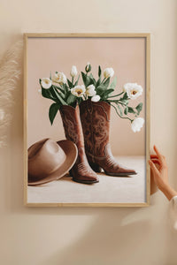 HOMEPACK Ahşap Çerçeveli Tablo Çerçeveli Poster Sanatsal Modern Duvar Dekoru BEK-8299