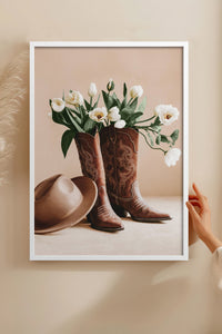 HOMEPACK Ahşap Çerçeveli Tablo Çerçeveli Poster Sanatsal Modern Duvar Dekoru BEK-8299