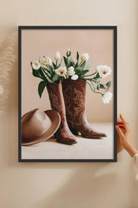 HOMEPACK Ahşap Çerçeveli Tablo Çerçeveli Poster Sanatsal Modern Duvar Dekoru BEK-8299