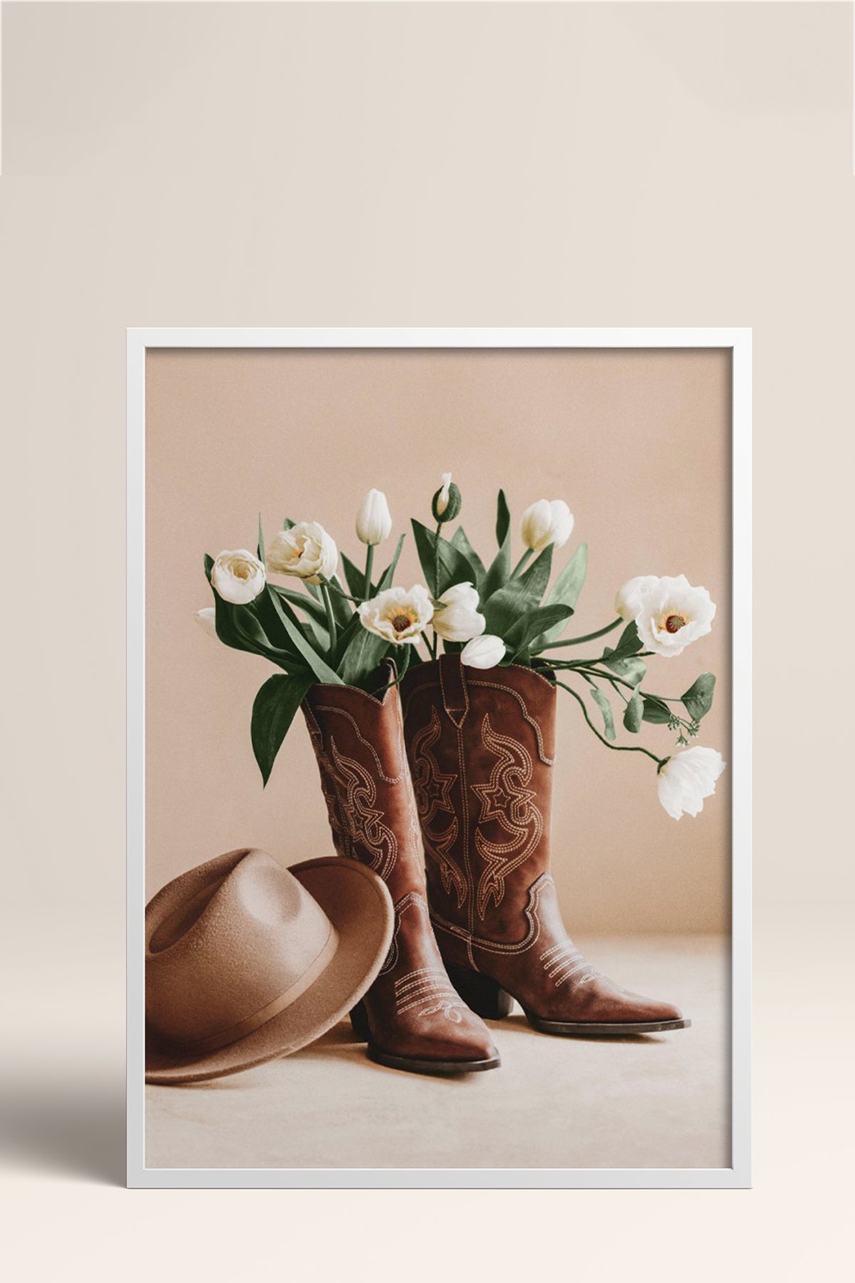 HOMEPACK Ahşap Çerçeveli Tablo Çerçeveli Poster Sanatsal Modern Duvar Dekoru BEK-8299