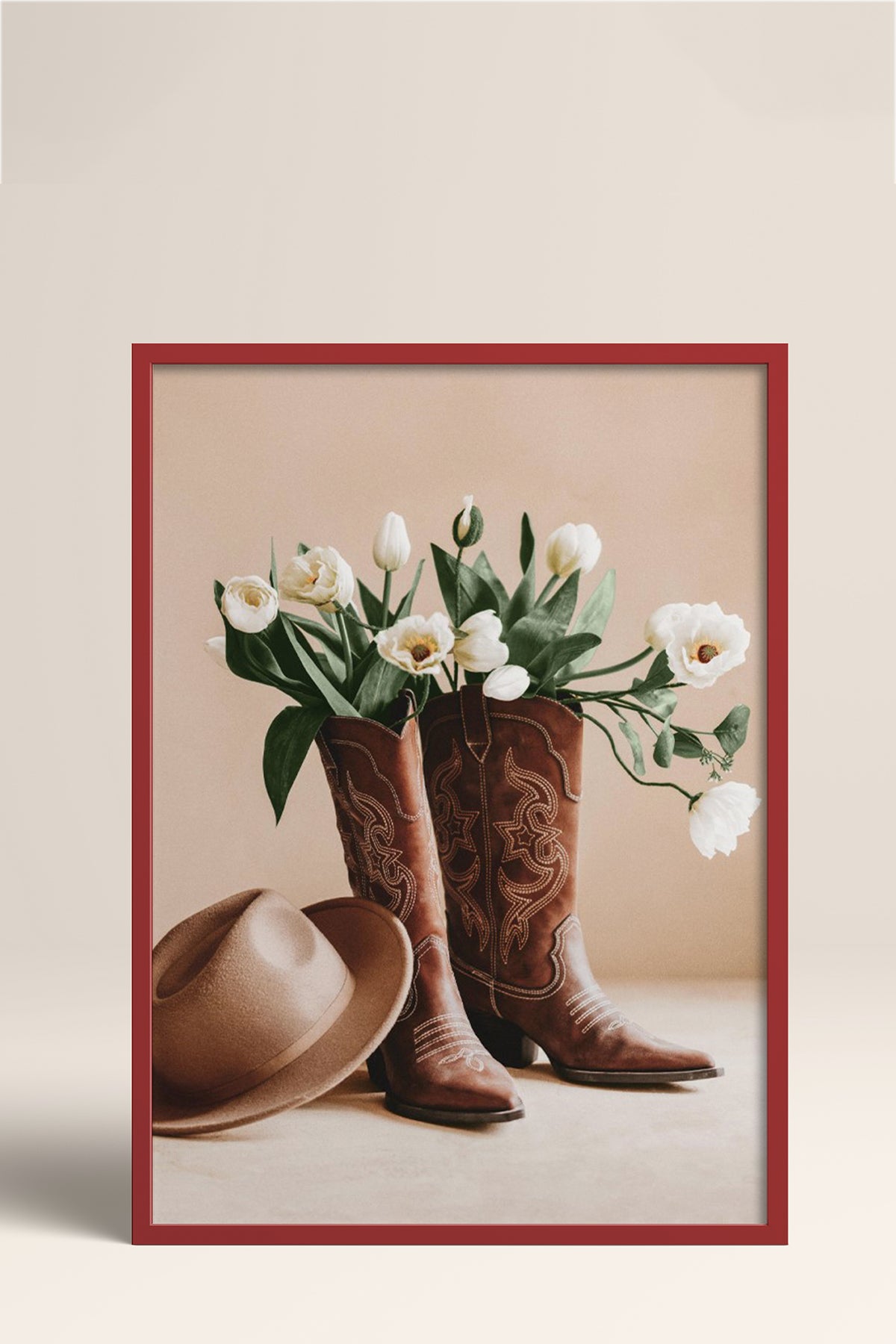 HOMEPACK Ahşap Çerçeveli Tablo Çerçeveli Poster Sanatsal Modern Duvar Dekoru BEK-8299