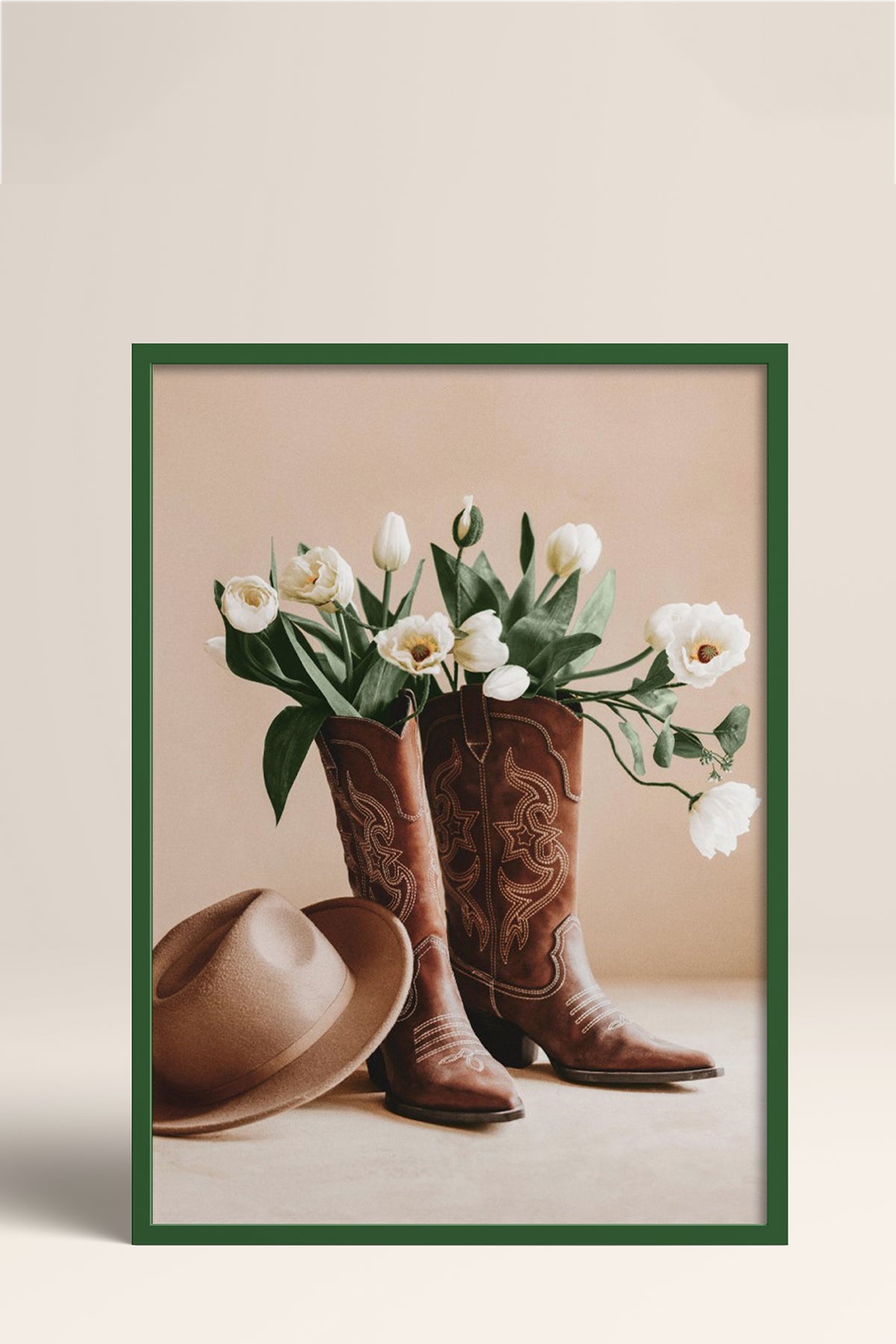 HOMEPACK Ahşap Çerçeveli Tablo Çerçeveli Poster Sanatsal Modern Duvar Dekoru BEK-8299