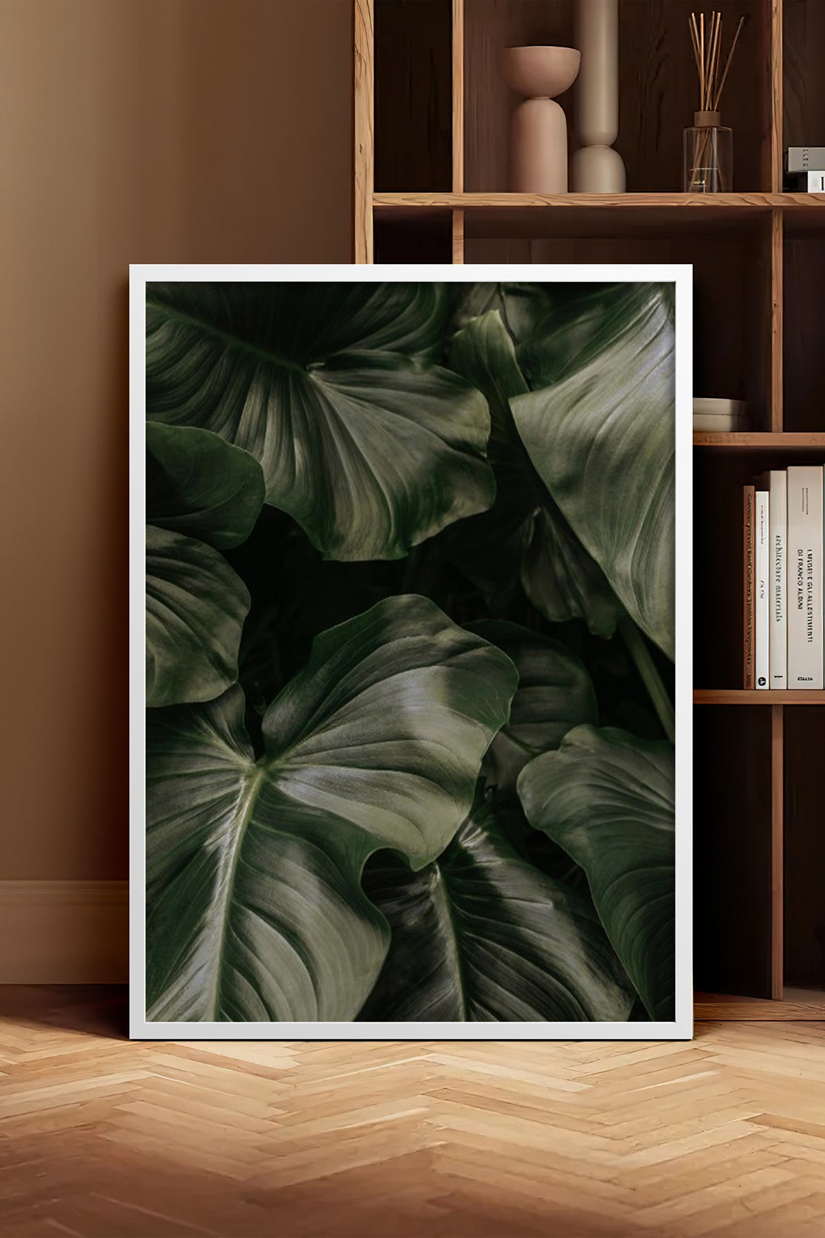 HOMEPACK Ahşap Çerçeveli Tablo Çerçeveli Poster Sanatsal Modern Duvar Dekoru BEK-8300