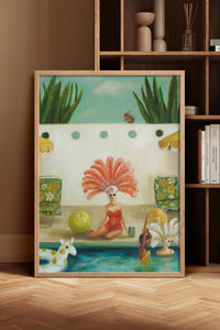 HOMEPACK Ahşap Çerçeveli Tablo Çerçeveli Poster Sanatsal Modern Duvar Dekoru BEK-8302