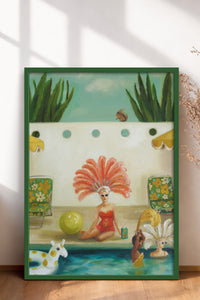 HOMEPACK Ahşap Çerçeveli Tablo Çerçeveli Poster Sanatsal Modern Duvar Dekoru BEK-8302
