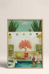 HOMEPACK Ahşap Çerçeveli Tablo Çerçeveli Poster Sanatsal Modern Duvar Dekoru BEK-8302