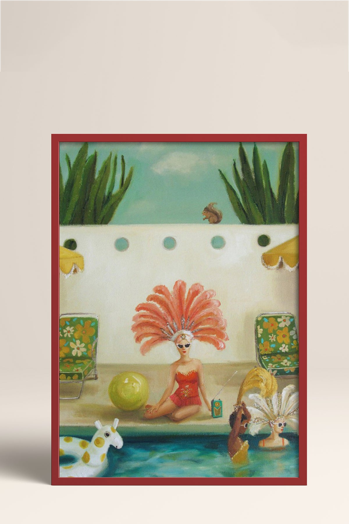 HOMEPACK Ahşap Çerçeveli Tablo Çerçeveli Poster Sanatsal Modern Duvar Dekoru BEK-8302