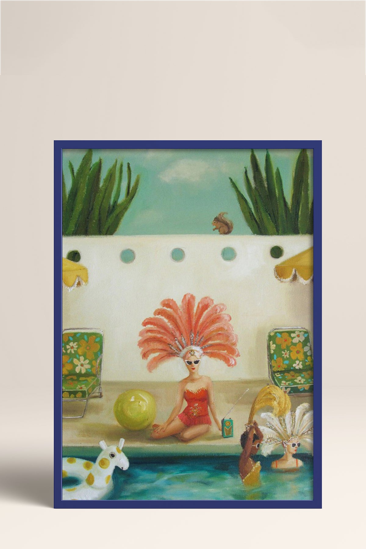 HOMEPACK Ahşap Çerçeveli Tablo Çerçeveli Poster Sanatsal Modern Duvar Dekoru BEK-8302