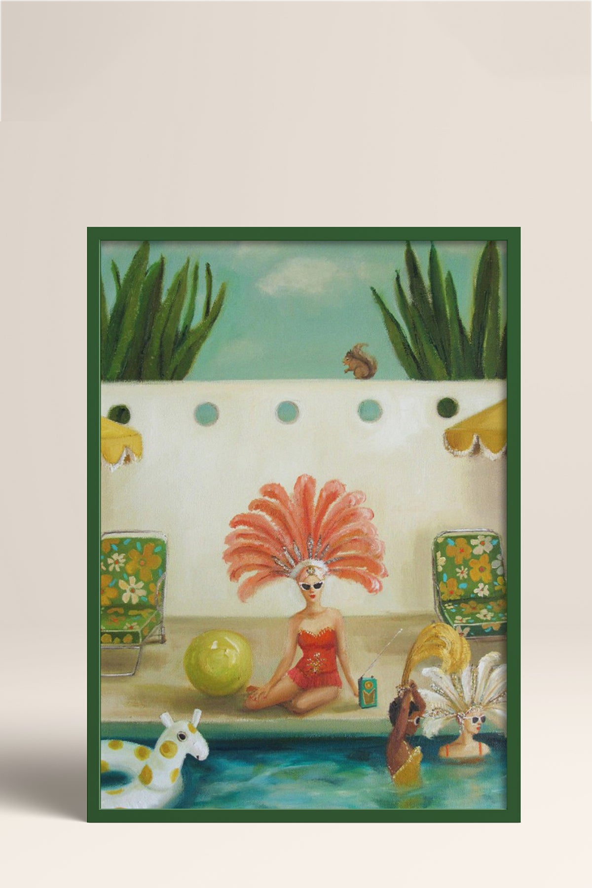 HOMEPACK Ahşap Çerçeveli Tablo Çerçeveli Poster Sanatsal Modern Duvar Dekoru BEK-8302